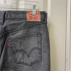 Levi's Washed Black Jeans